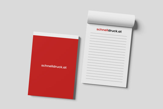 Block mit Leimbindung